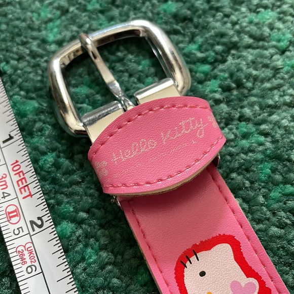 Vintage KIDS Sanrio Hello Kitty Pink belt -1995 - Picture 7 of 8